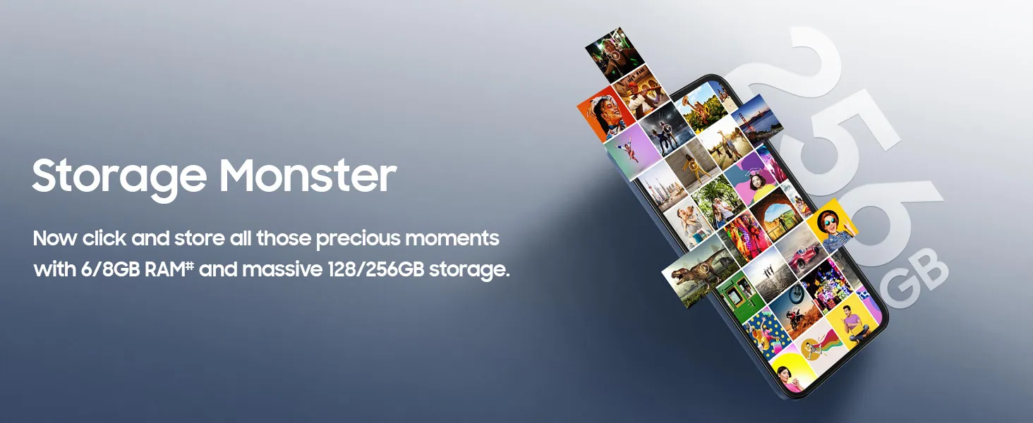 Samsung Galaxy M35 5G Storage