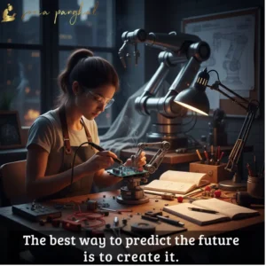 The best way to predict the future is to create it.
