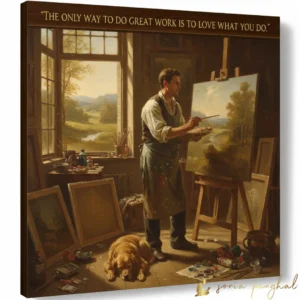 The only way to do great work is to love what you do.