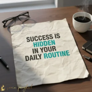 Success is hidden in your daily routine.