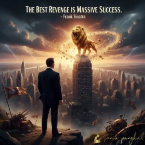 The best revenge is massive success.